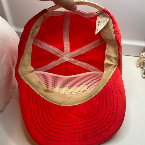 Vintage Banquet Racing Motorsports Nascar Snapback Hat Cap Pink - Picture 9 of 12